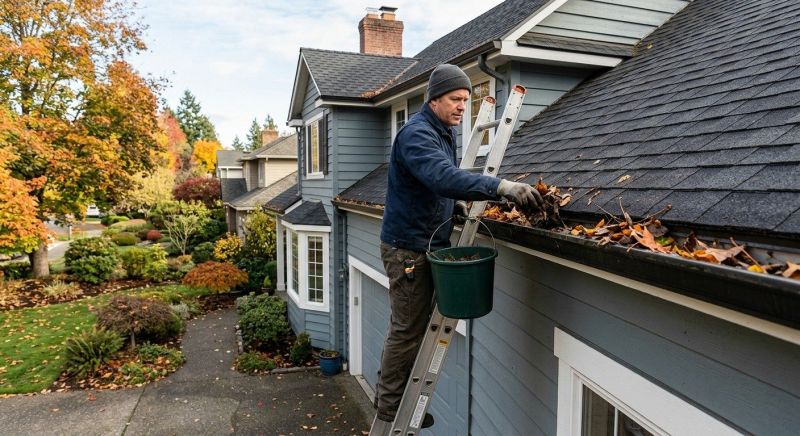 Rain Gutter Clearing in Morris County, NJ