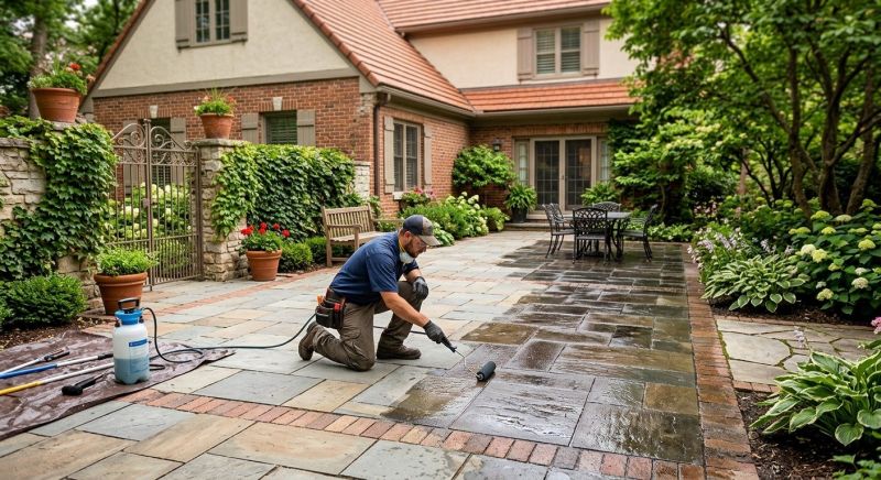 Flagstone Sealing in Seattle, WA