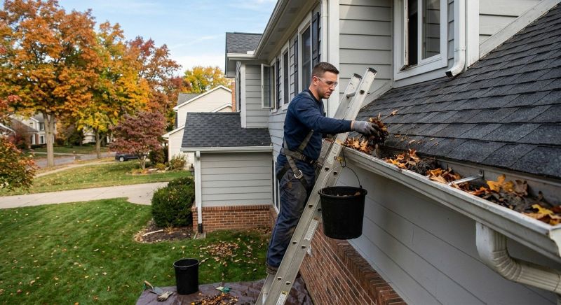 Gutter Leaves Removal in Pittsburgh, PA