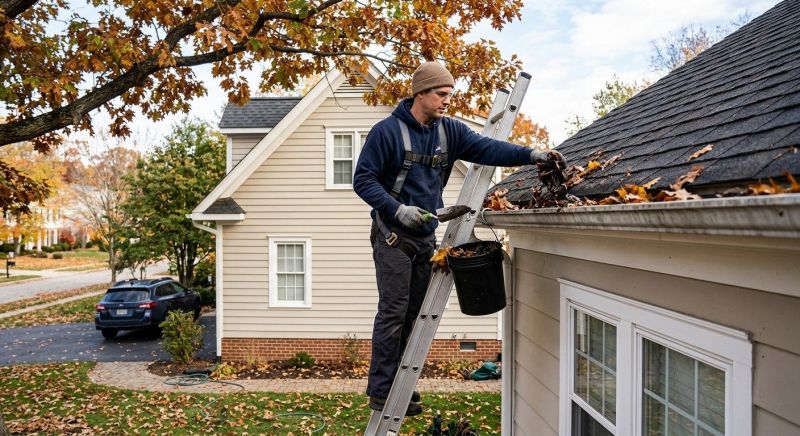 Gutter Pine Needle Removal in Richmond, VA