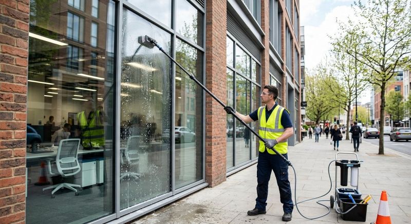 Office Building Window Washing in Denver County, CO