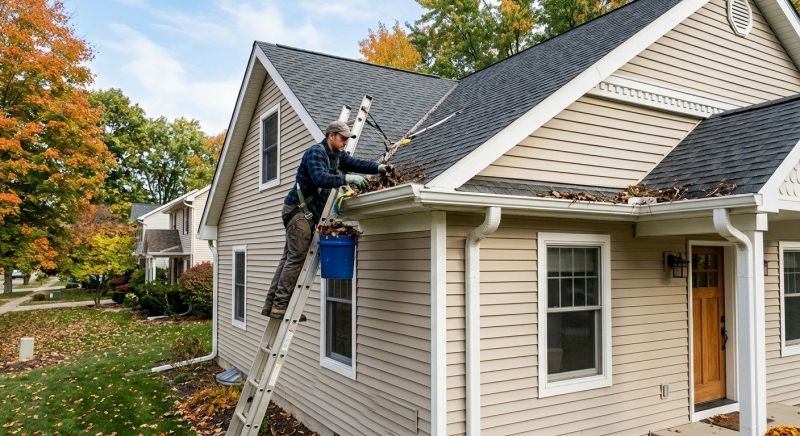 Rain Gutter Clearing in Bergen County, NJ